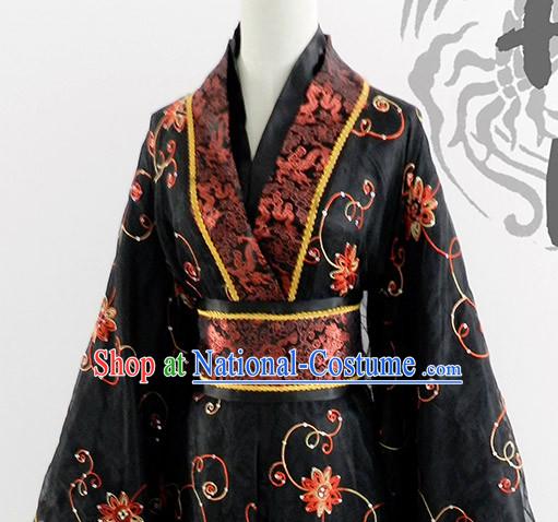 Asia Fashion Ancient China Culture Chinese Hanfu Dress for Men