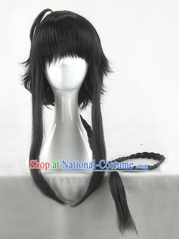 Asian Chinese Cosplay Traditional Wigs Chinese Ancient Costume Wig