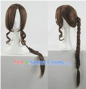 Asian Style Chinese Cosplay Traditional Wig China Ancient Costume Wig