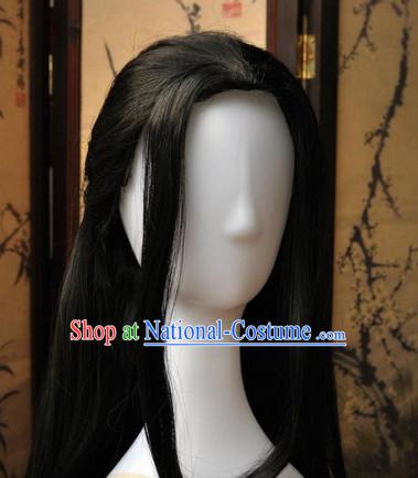 Asian Fashion Chinese Wigs Cosplay Wigs Ancient Costume Wigs Hair Pieces