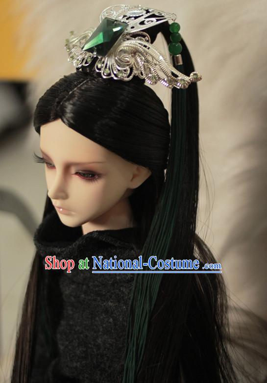 Chinese Traditional Prince Costumes Hair Jewelry