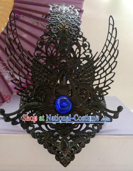 Chinese Traditional Female Handmade Coronet