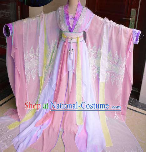 Chinese Traditional Princess Clothing Complete Set