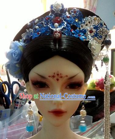 Traditional Chinese Female Empress Hair Accessories Headbands