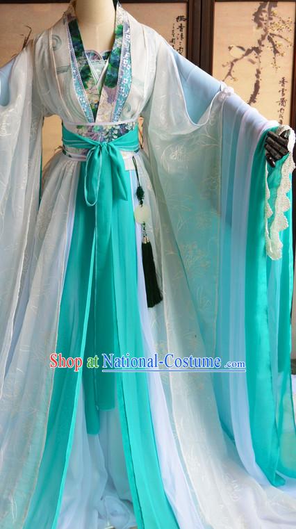 Chinese Traditinoal Princess Costumes Complete Set