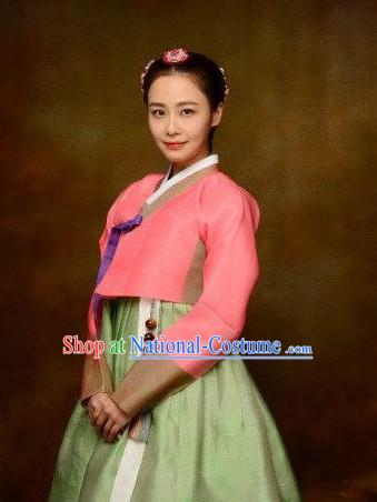 Korean Ancient Female Costumes Complete Set