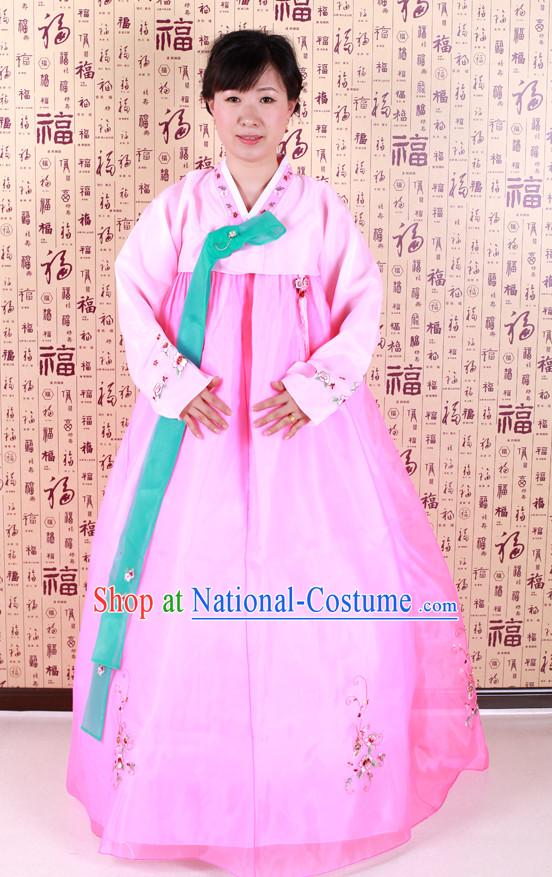 Korean Traditional Dancing Costumes Complete Set