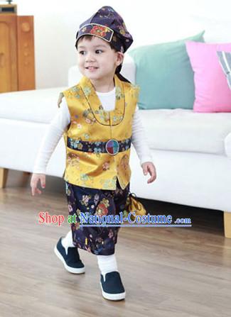 Korean Traditional Birthady Clothing Hanbok Clothing for Boys