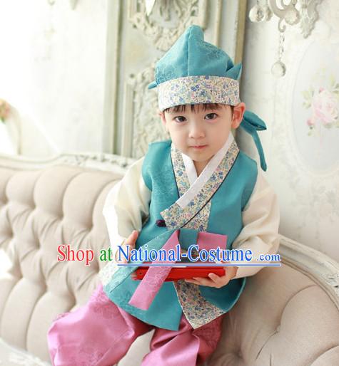 Korean Traditional Birthady Dress Hanbok Clothing for Boys