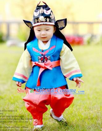 Korean Birthady Dresses Hanbok Clothing for Boys