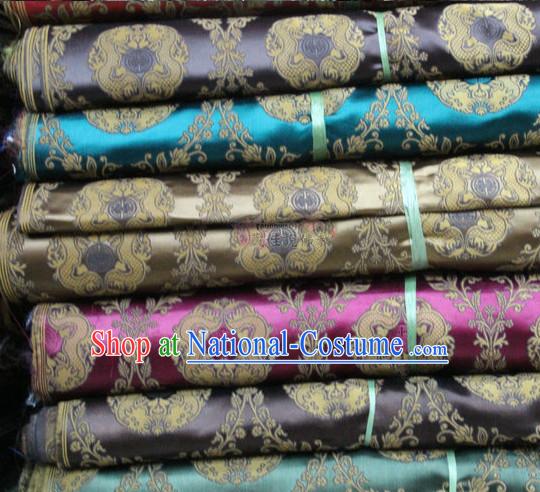 Chinese Brocade Upholstery Material Embroidered Fabric Dress Material