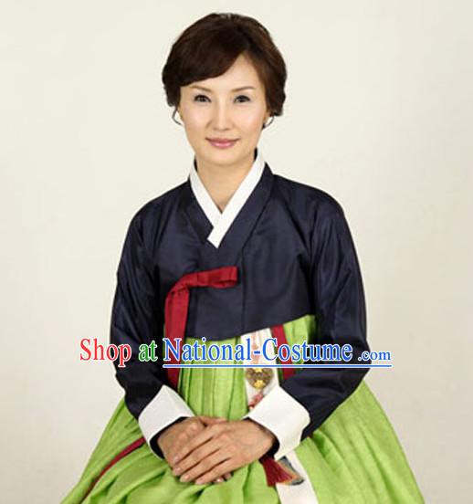 Korean Traditional Clothing Plus Size Clothing Fashion Clothes Complete Set for Women