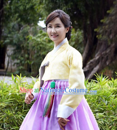 Korean Traditional Clothing Plus Size Clothing Fashion Clothes Complete Set for Women