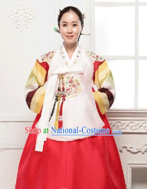 Korean Traditional Clothing Plus Size Clothing Fashion Clothes Complete Set for Women