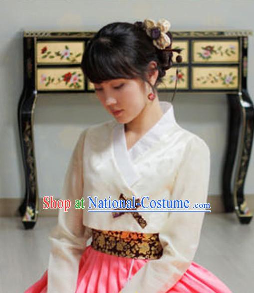 Korean Traditional Clothing Plus Size Clothing Fashion Clothes Complete Set for Teenagers