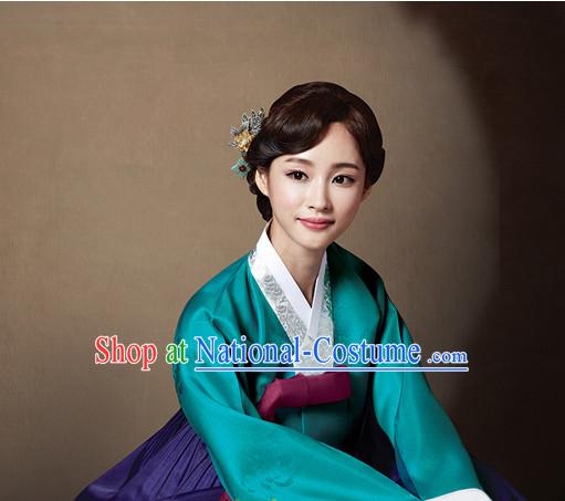 Korean Traditional Dress Imperial Female Plus Size Dress Fashion Clothes Complete Set