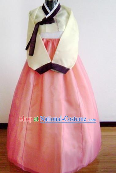 Korean Traditional Dress Female Plus Size Dress Fashion Clothes Complete Set