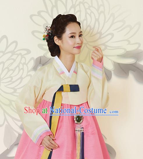 Korean Traditional Restaurant Uniforms Complete Set