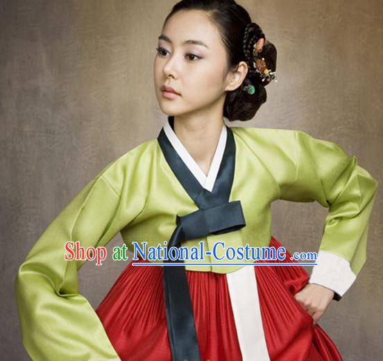 Traditional Korean National Costumes Complete Set for Women