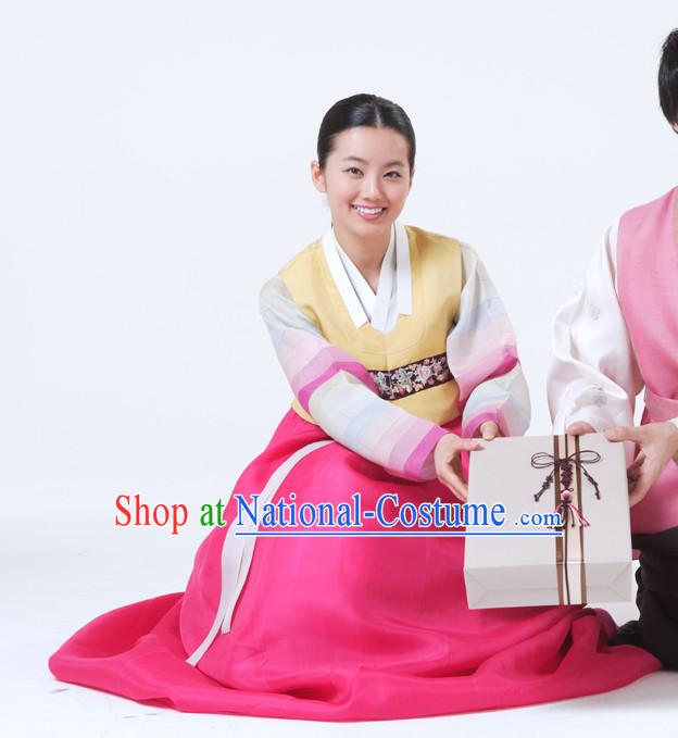 Korean National Dress Costumes Traditional Costumes for Lady