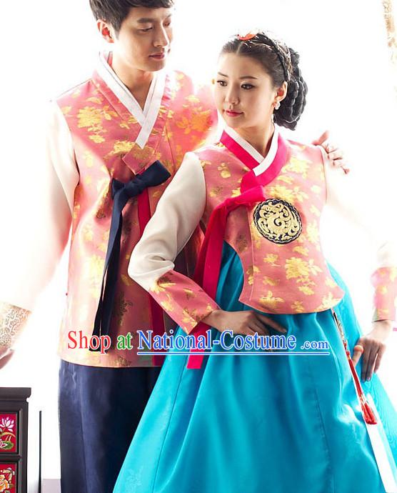 Korean Couple National Costumes Traditional Costumes online Shopping