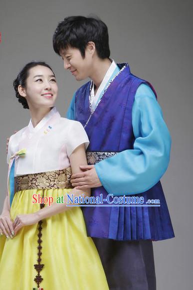 Korean Husband and Wife National Costumes Traditional Costumes Hanbok online Shopping