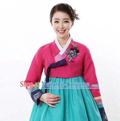 Korean Women National Costumes Traditional Costumes Hanbok online Shopping