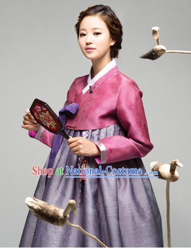 Korean Woman National Costumes Traditional Costumes Hanbok Dress online Shopping