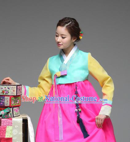 Korean Woman National Costumes Traditional Costumes Hanbok Korea online Shopping