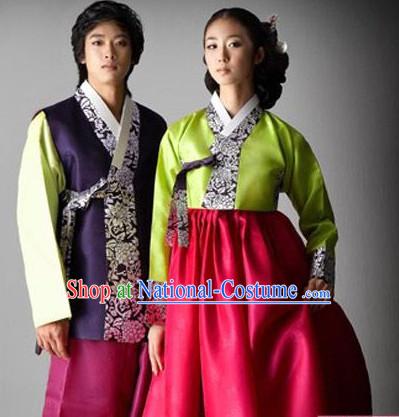 Korean Couple National Costumes Traditional Costumes Hanbok Korea Dress online Shopping