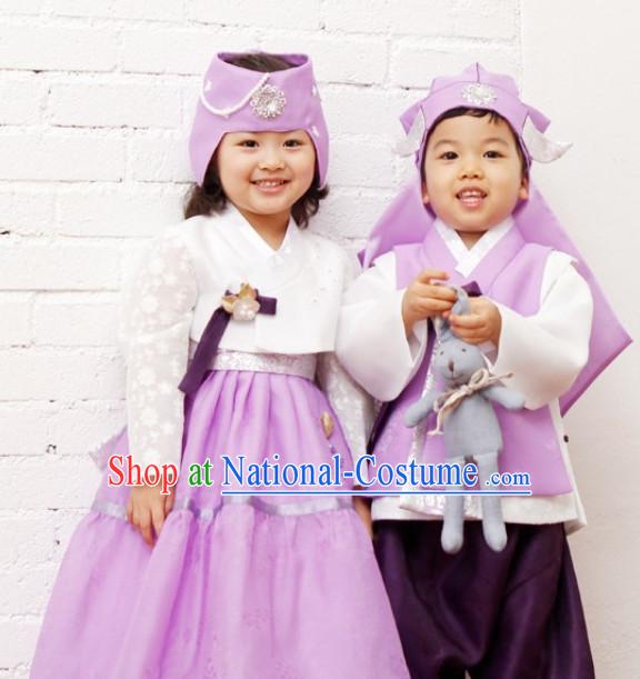 Korean Brother and Sister National Costumes Traditional Costumes Hanbok Korea Dress online Shopping