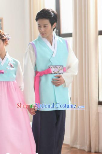 Korean Bridegroom Plus Size Clothing Fashion Clothes Dance Attire Dance Gear Hanbok