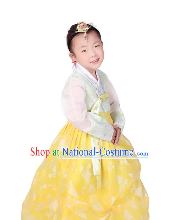 South Korean Traditional Dress Dancing Costumes dancing Costume headwear