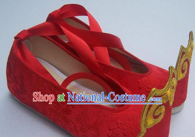 Chinese ancient style hanfu shoes