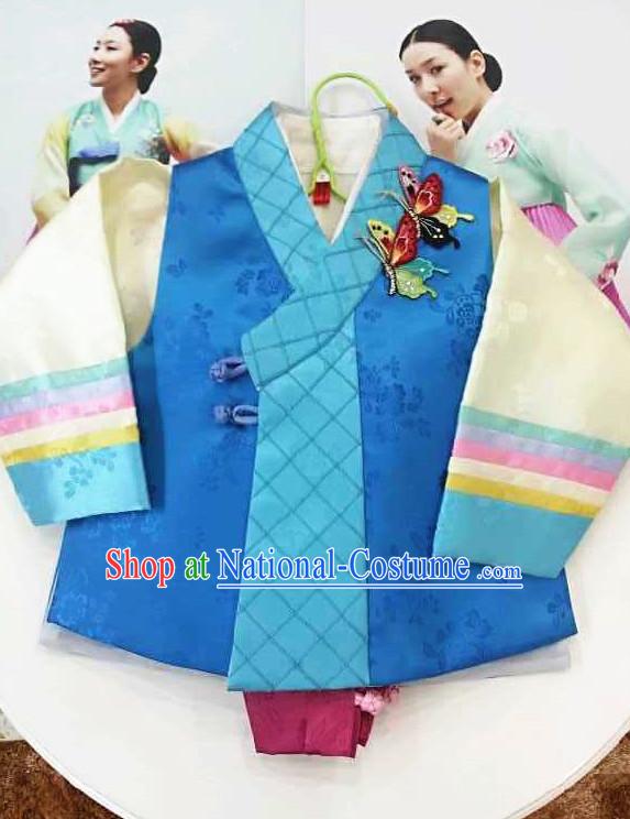 Traditional Korean Kids Clothes Complete Set