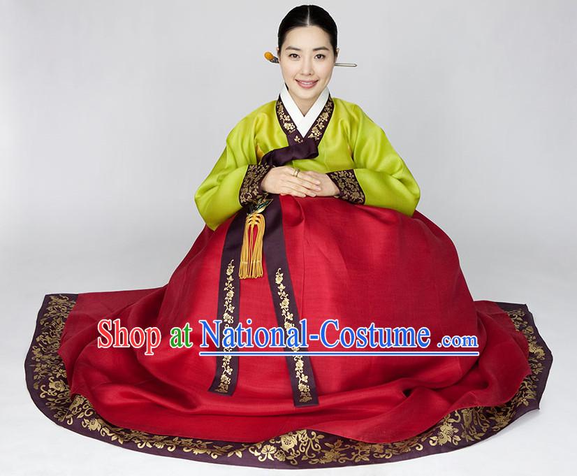 Traditional Korean Fashion Style Mother Suit Complete Set