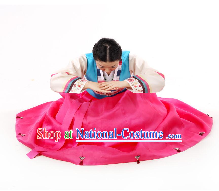 Traditional Korean Fashion Style Mother Suits Complete Set