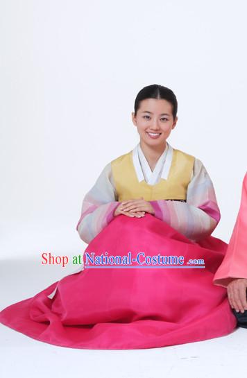 Traditional Korean Fashion Style Mother Clothes Complete Set