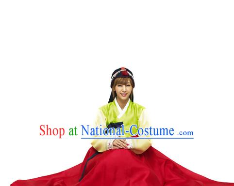 Traditional Korean Fashion Style Girls Adult Clothes Complete Set