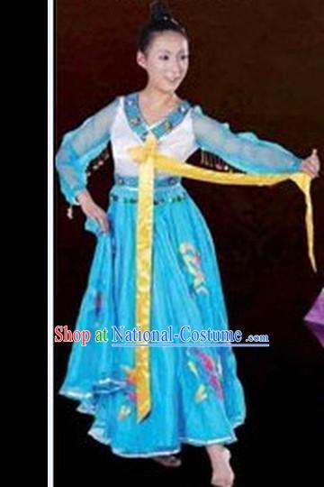 Chinese Chaoxian Costumes Female Ethnic Groups Outfits