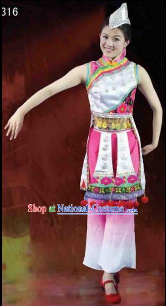 Chinese Ethnic Costumes Complete Set for Women