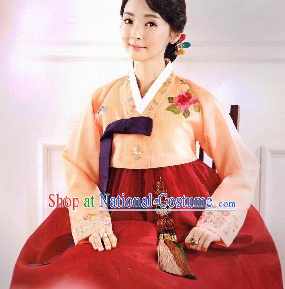 Korean Traditional Clothing Fashion online Hanbok Costumes Dresses for Women