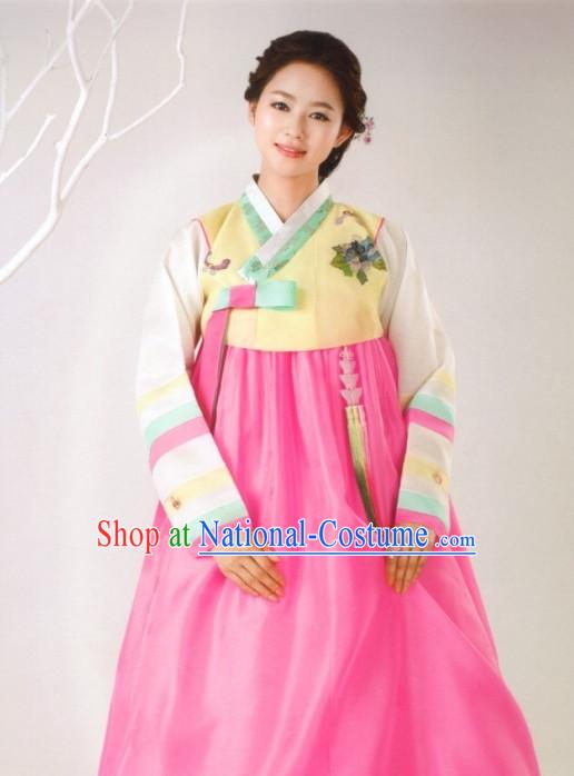 Korean Hanbok Mother Clothing Fashion Clothes Korean Traditional Dresses