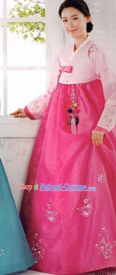 Korean Hanbok Costumes Ladies Fashion Clothes Korean Traditional Dress