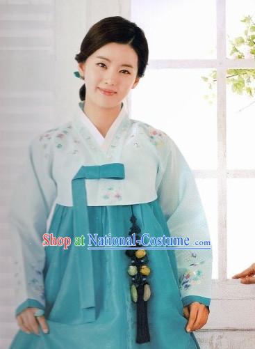 Korean Hanbok Costumes Ladies Fashion Clothes Korean Traditional Dress