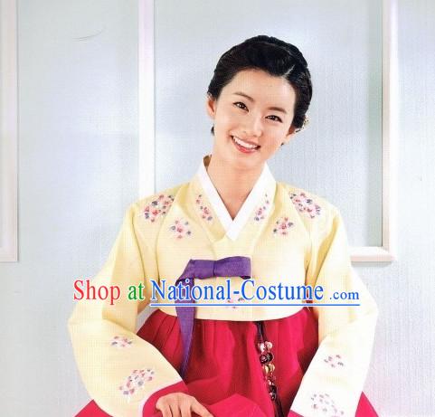 Korean Hanbok Costume Ladies Fashion Clothes Korean Traditional Dress