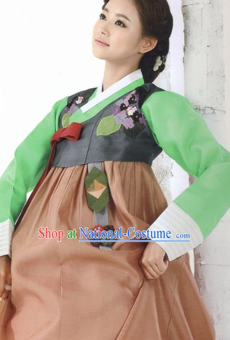 Korean Woman Traditional Clothes Hanbok Dress Shopping Free Delivery Worldwide