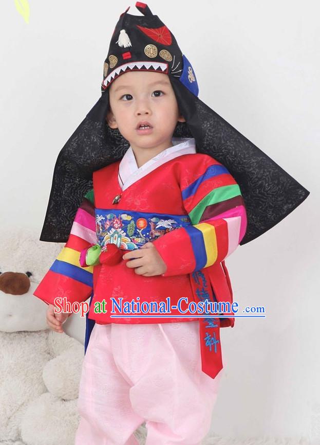 Korean Infants National Costumes Traditional Hanbok Clothes online Shopping