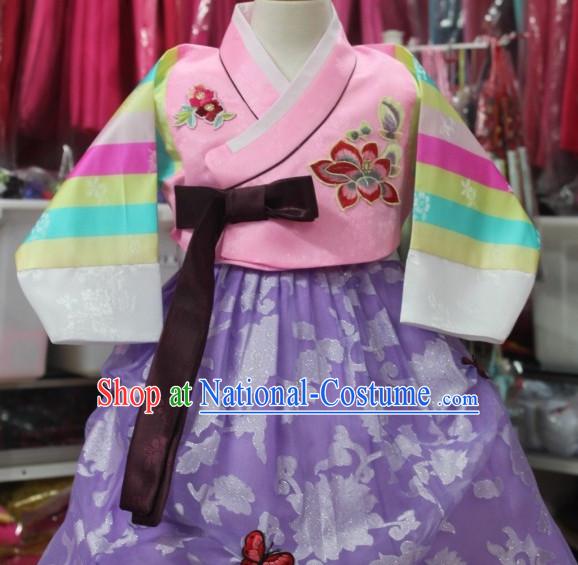 Korean Kids Dance Costumes National Costumes Traditional Hanbok Clothes online Shopping