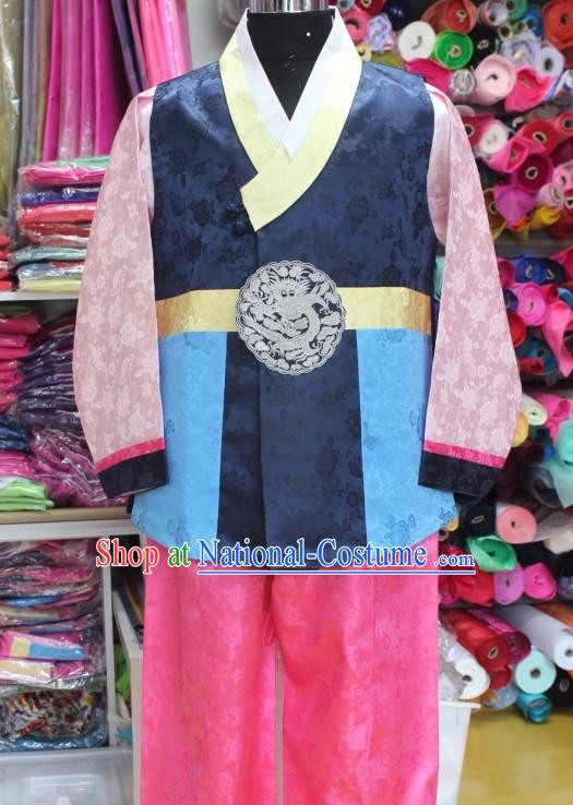 Korean Sir National Costumes Traditional Hanbok Clothes online Shopping